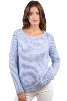 Cachemire  pull femme col rond bodrum