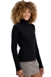Cachemire pull femme col roule taipei first noir s