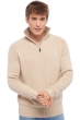 Cachemire pull homme epais olivier natural beige natural brown 3xl