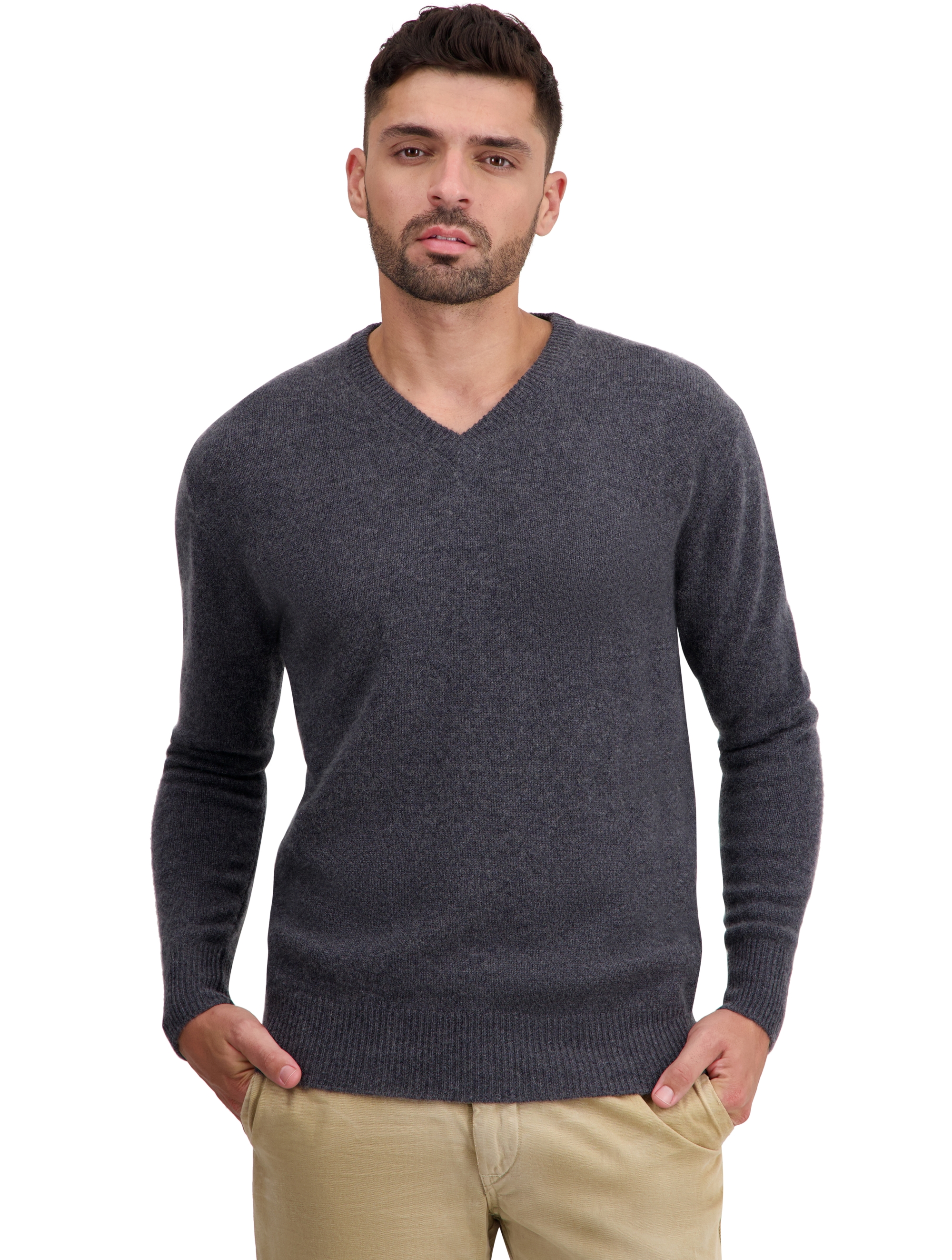Cachemire pull homme epais tour first anthracite chine l