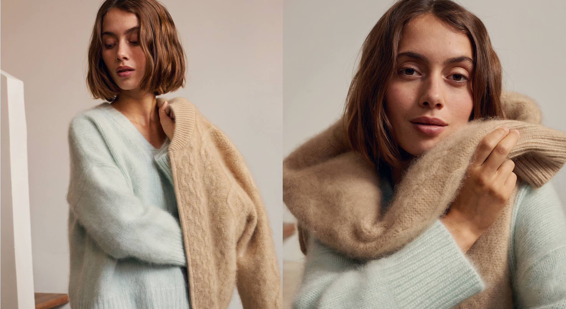 Le cachemire brossé