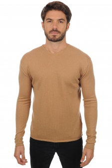 Pull Cachemire Homme 100 Cachemire Mahogany Cachemire