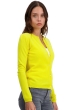 Cachemire gilet femme chloe jaune citric 