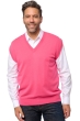 Cachemire gilets debardeurs homme balthazar rose shocking m