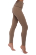 Cachemire pantalon legging femme zumba natural brown s