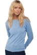 Cachemire petit prix femme thalia first powder blue 2xl