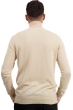 Cachemire polo camionneur homme themon natural beige dayglo m