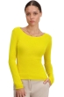 Cachemire pull femme col rond caleen tournesol 