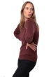 Cachemire pull femme col rond thalia first cinnabar 2xl