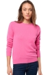 Cachemire pull femme col rond thalia first flashy rose xs