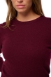 Cachemire pull femme col rond thalia first red wine 2xl