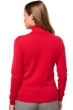 Cachemire pull femme col roule tale first deep red xs