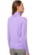 Cachemire pull femme col roule tale first violine purple xs