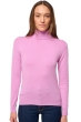 Cachemire pull femme col roule tale first winter rose xs