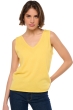 Cachemire pull femme col v saige daffodil 