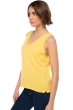 Cachemire pull femme col v saige daffodil 