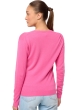 Cachemire pull femme col v tessa first flashy rose xs