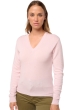 Cachemire pull femme col v tessa first pale blossom xs