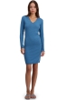 Cachemire pull femme col v trinidad first manor blue m