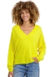 Cachemire pull femme collection printemps ete theia jaune citric 2xl