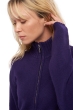 Cachemire pull femme epais elodie deep purple 3xl