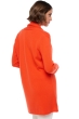 Cachemire pull femme epais fauve bloody orange 3xl