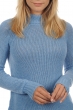 Cachemire pull femme epais louisa bleu azur chine 2xl