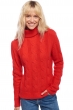 Cachemire pull femme les intemporels blanche rouge 4xl