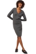 Cachemire pull femme robes trinidad first dark grey l