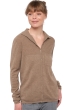 Cachemire pull femme soldes umea natural brown s