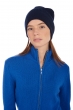 Cachemire pull femme zip capuche elodie bleu lapis 3xl