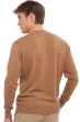 Cachemire pull homme col rond nestor camel chine 