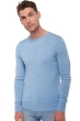 Cachemire pull homme col rond tao first powder blue 2xl