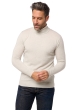 Cachemire pull homme col roule tarry first fluo white l