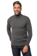 Cachemire pull homme col roule torino first dark grey l