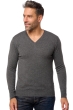 Cachemire pull homme col v tor first dark grey 2xl