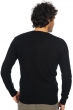 Cachemire pull homme col v tor first noir 2xl