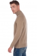 Cachemire pull homme epais angers natural brown natural beige m