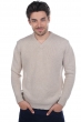 Cachemire pull homme epais atman natural beige 2xl