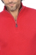 Cachemire pull homme epais donovan rouge velours 4xl
