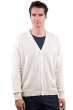 Cachemire pull homme epais leon natural ecru l