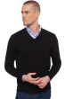 Cachemire pull homme les intemporels hippolyte 4f noir 3xl