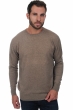 Cachemire pull homme les intemporels nestor natural brown xs