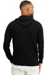 Cachemire pull homme zip capuche taboo first noir m