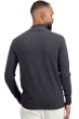 Cachemire pull homme zip capuche thobias first grey melange s