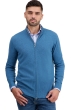 Cachemire pull homme zip capuche thobias first manor blue s