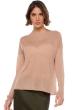 Lin pull femme col rond sheila latte s