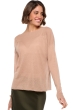 Lin pull femme col rond sheila latte s