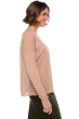 Lin pull femme col rond sheila latte s