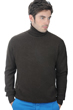 Yak pull homme col roule yakedgar marron naturel l